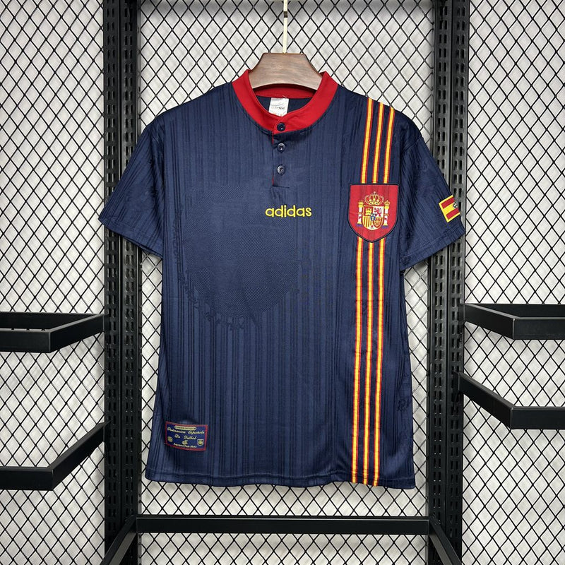 Camisola Retrô Espanha Away 1996