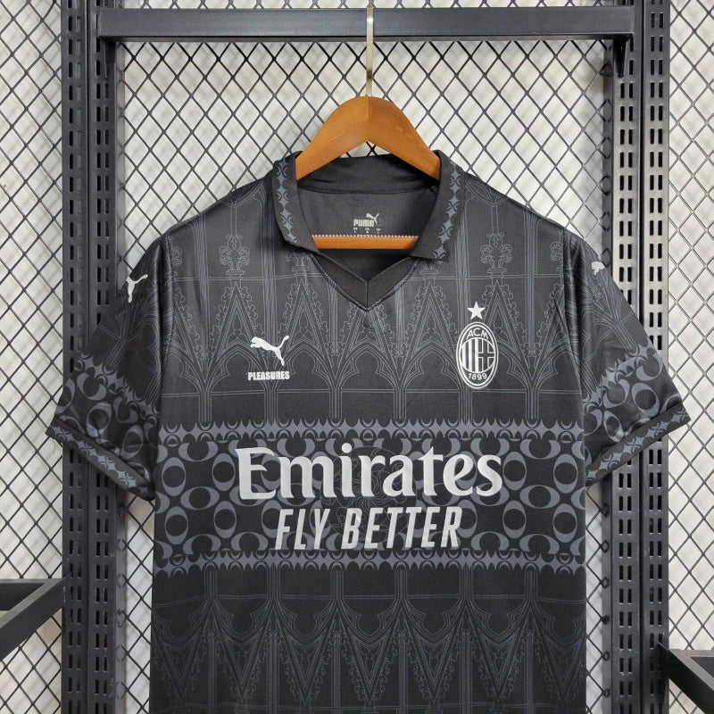 Camisola Milan preta special edition 2024/25