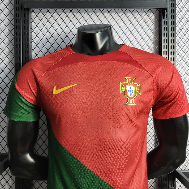 Camisola Portugal vermelha Home 22/23 Player