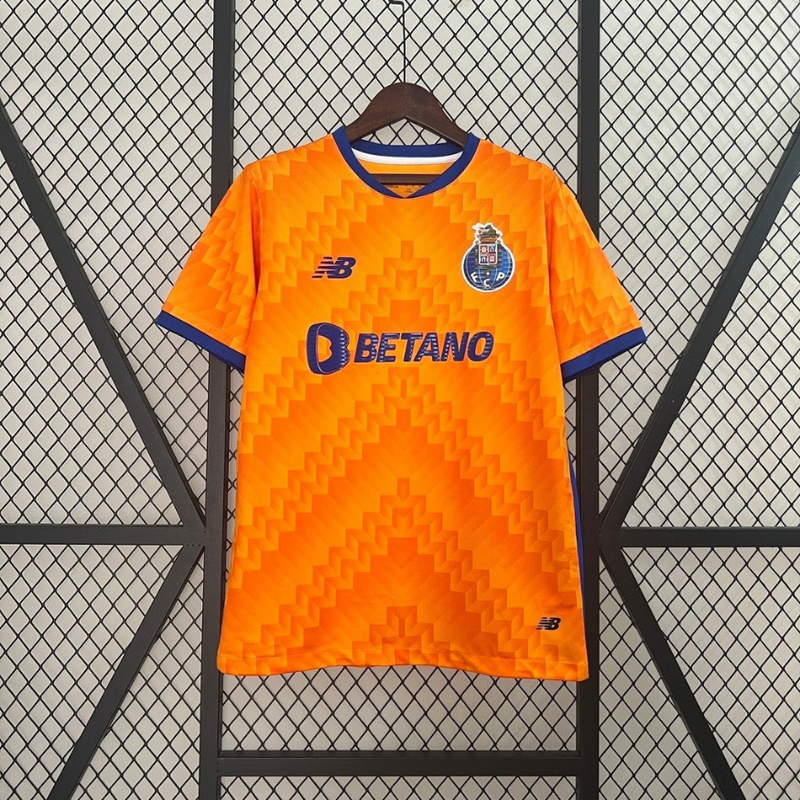 Camisola laranja terceiro equipamento 2024/25