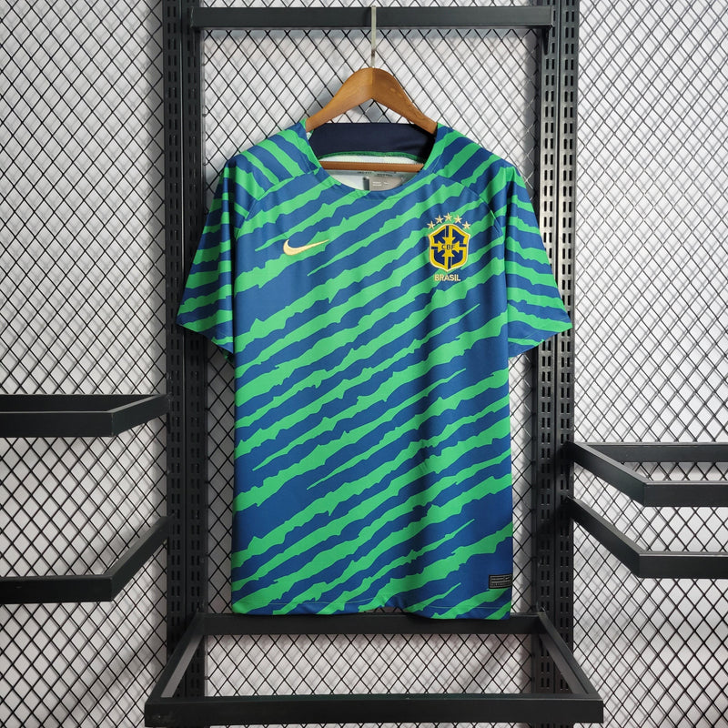 Camisola Seleção Brasil 2022/23 Pré Jogo