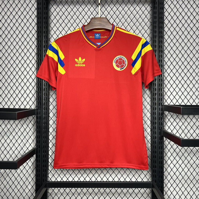 Camisola Retrô Colômbia Away 1990