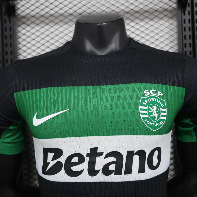 Camisola verde/branca/preta Home 2024/25 - PLAYER