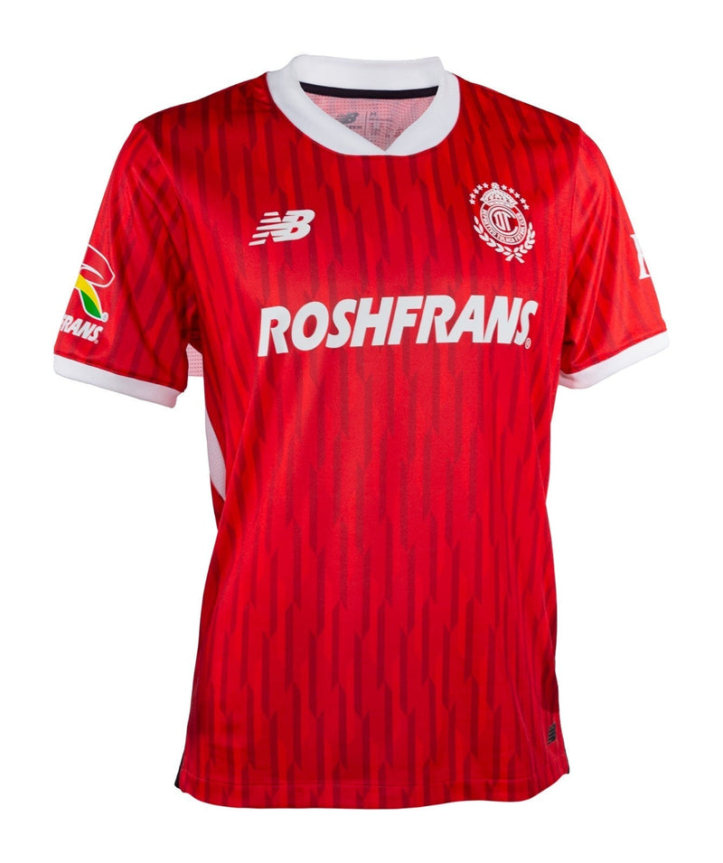 Camisola Deportivo Toluca vermelha Home 24/25