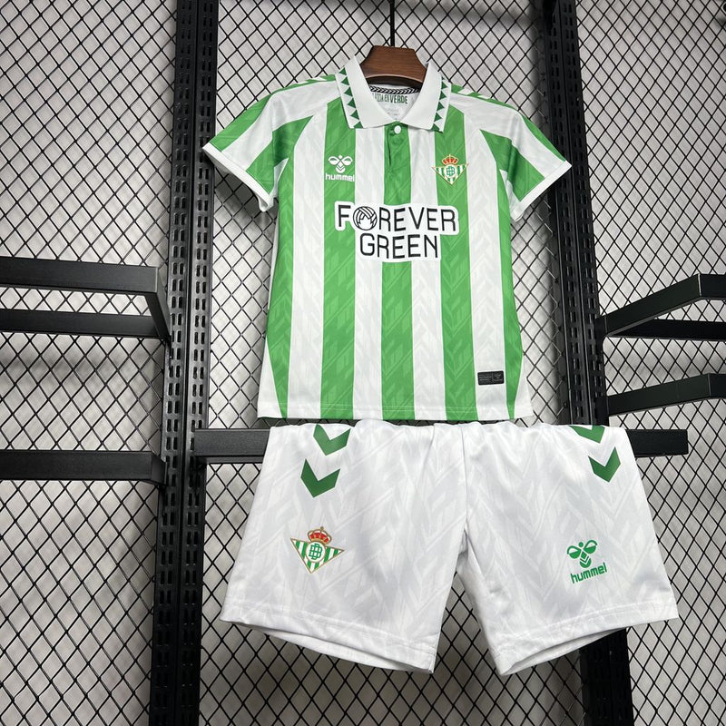 Conjunto Infantil Real Betis Home 2024/25