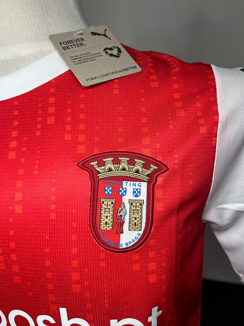 Camisola Braga Vermelha 2023/24 Home