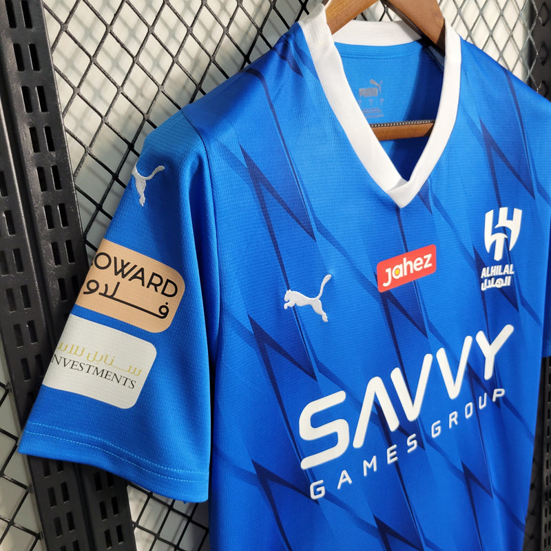 Camisola Al Hilal azul Home 2023/24