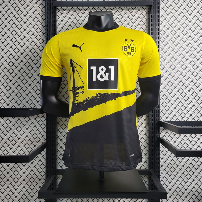 Camisola Borussia Dortmund home 23/24 versão player