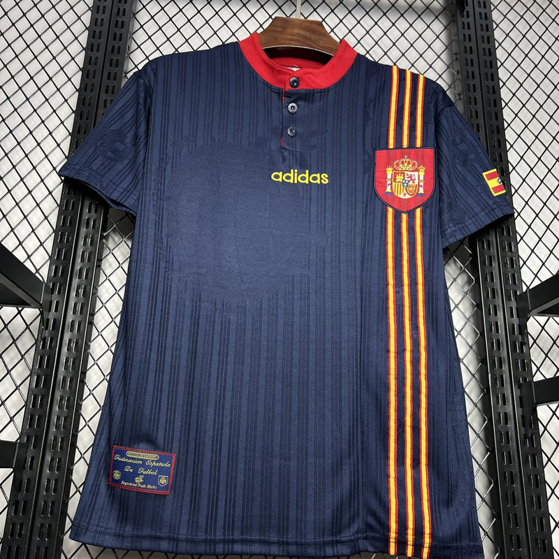 Camisola Retrô Espanha Away 1996