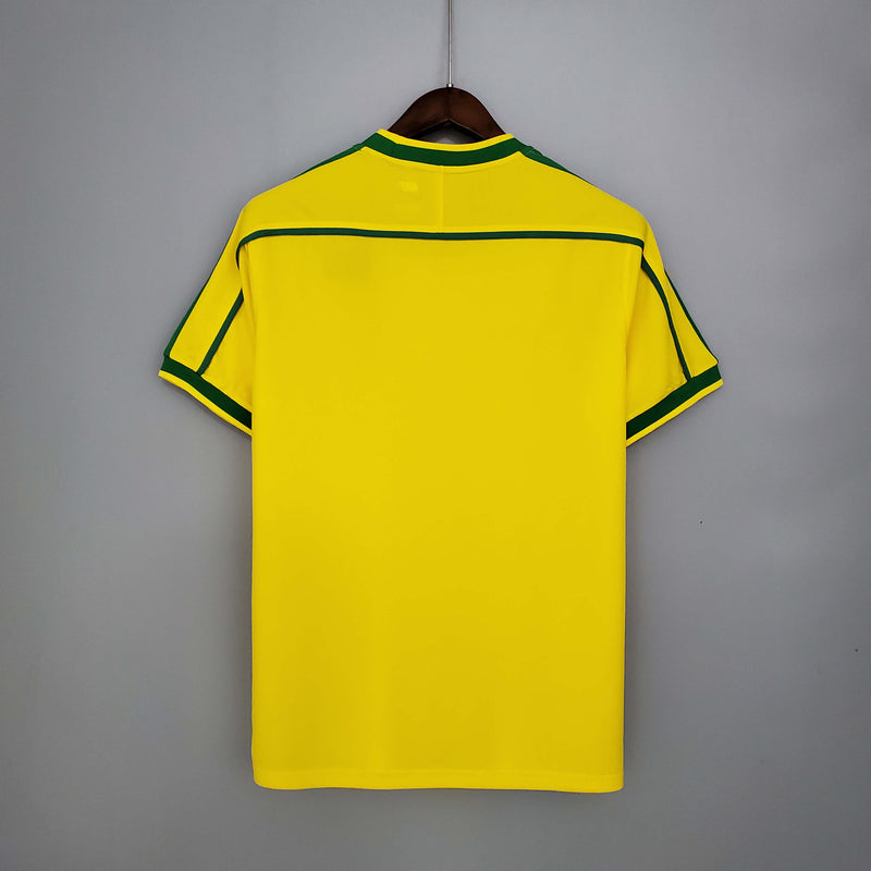 Camisola Retrô Seleção Brasil 1998/98