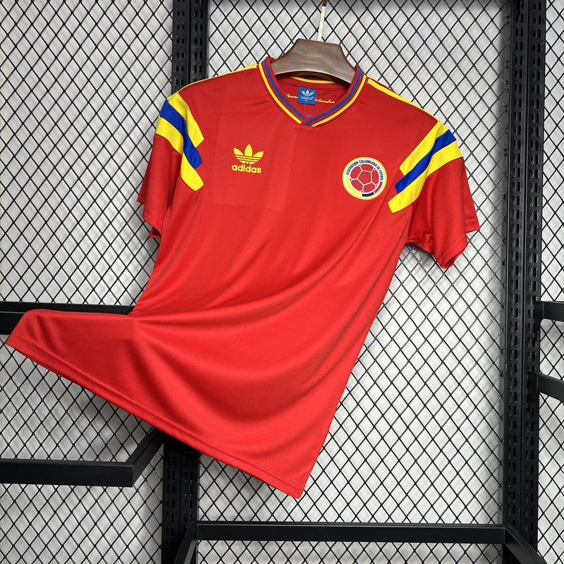 Camisola Retrô Colômbia Away 1990