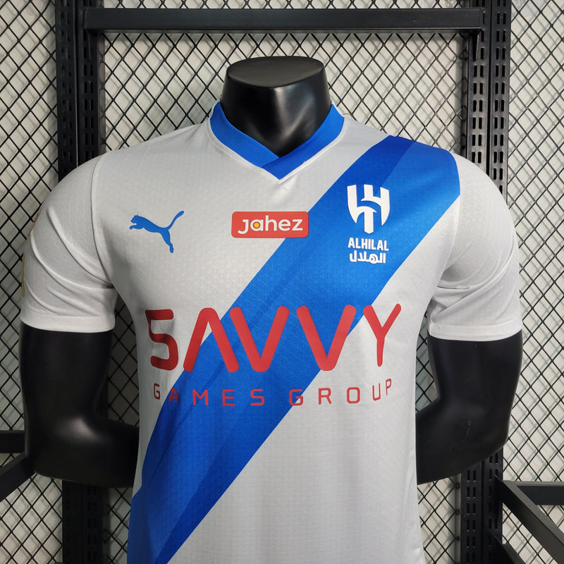 Camisola Al Hilal Branca Away 23/24 Player