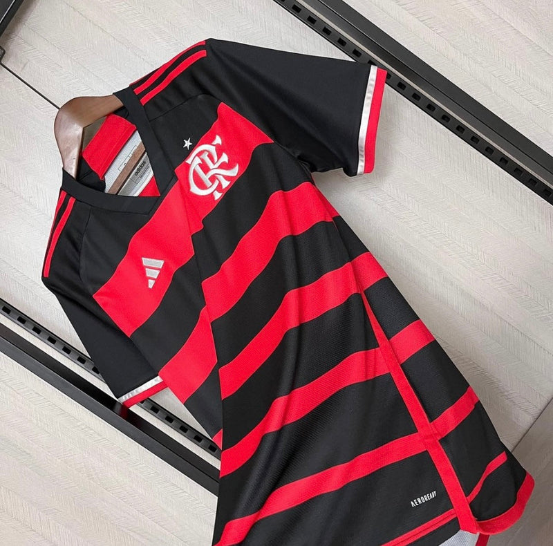 Camisola Flamengo Vermelha Home 2024/25