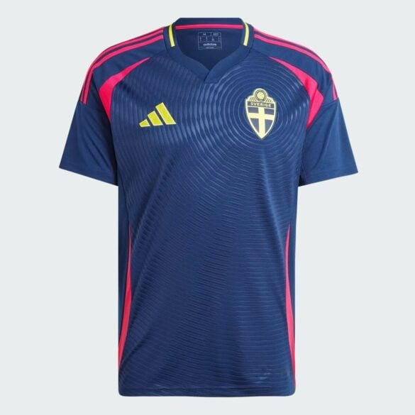 Camisola Suécia azul Away Euro 2024/25