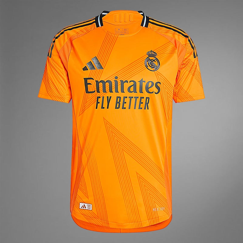 Camisola Real Madrid laranja Away 2024/25