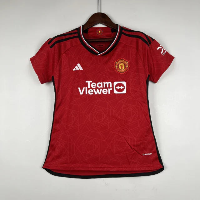 Camisola Feminina Manchester United Home 2023/24