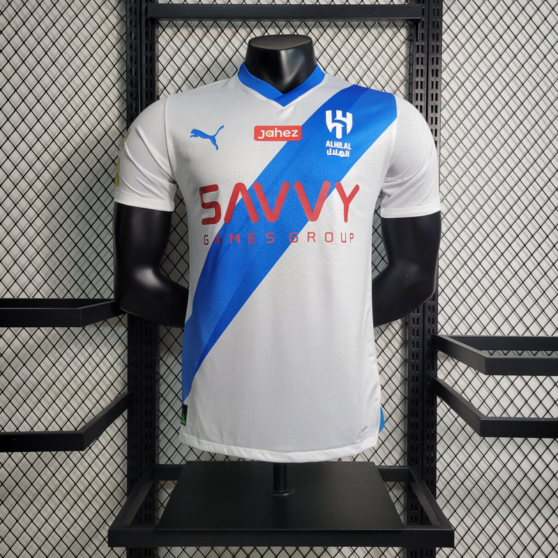 Camisola Al Hilal Branca Away 23/24 Player