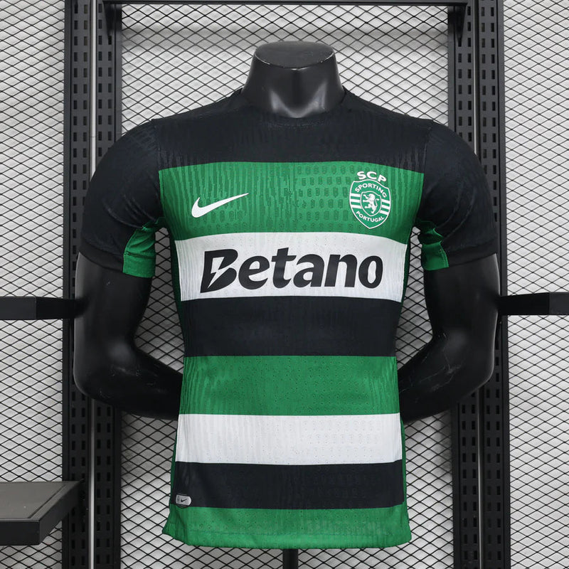 Camisola verde/branca/preta Home 2024/25 - PLAYER