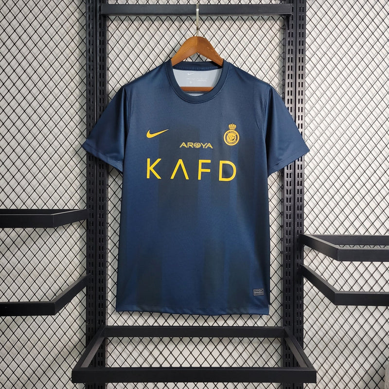 Camisola Al Nassr azul Away 2023/24