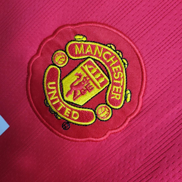 Camisola Retrô Manchester United Home 2007/08