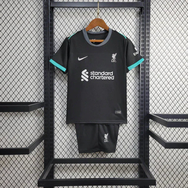 Conjunto Infantil Liverpool Away 2024/25