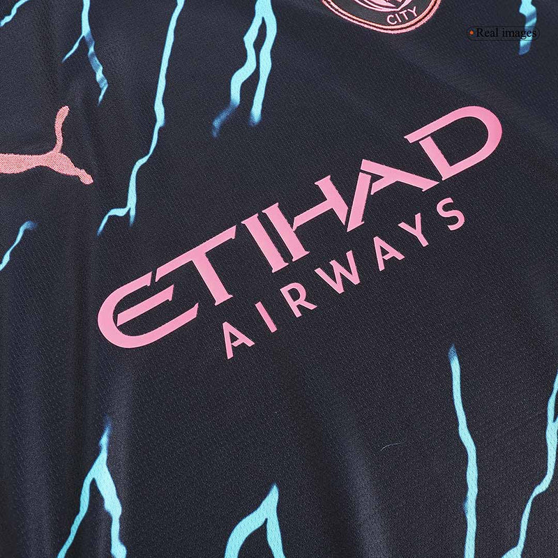 Camisola Feminina Manchester City Third 2023/24