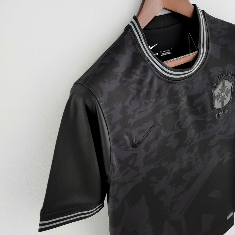 Camisola Seleção Brasil 2022/22 Edição Limitada All Black