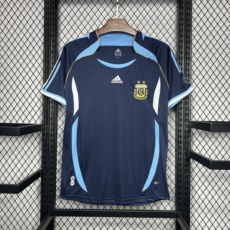 Camisola Retrô Argentina Away 2006