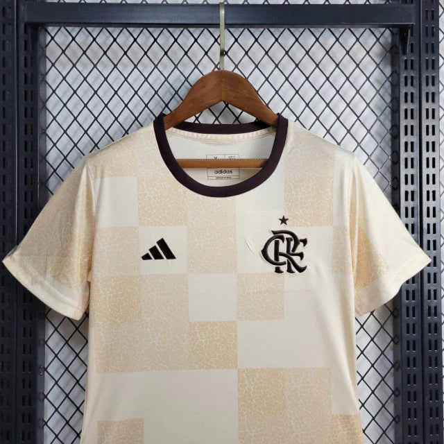 Camisola Feminina Flamengo Pré-Jogo 2024/25