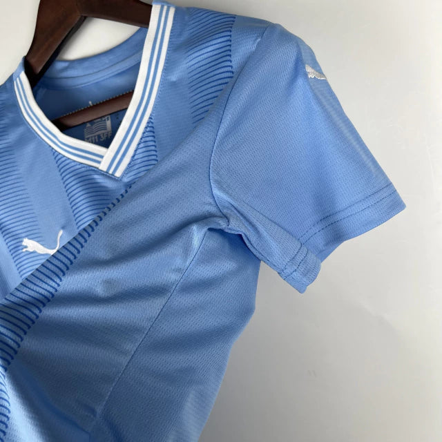 Camisola Feminina Manchester City Home 2023/24