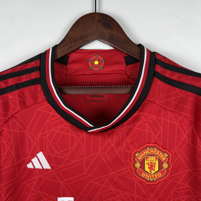 Camisola Feminina Manchester United Home 2023/24