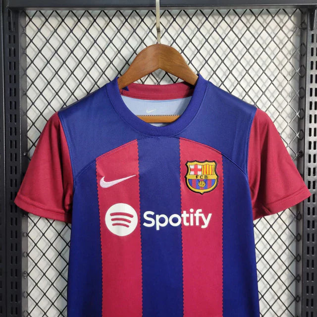 Conjunto Infantil Barcelona Home 2023/24