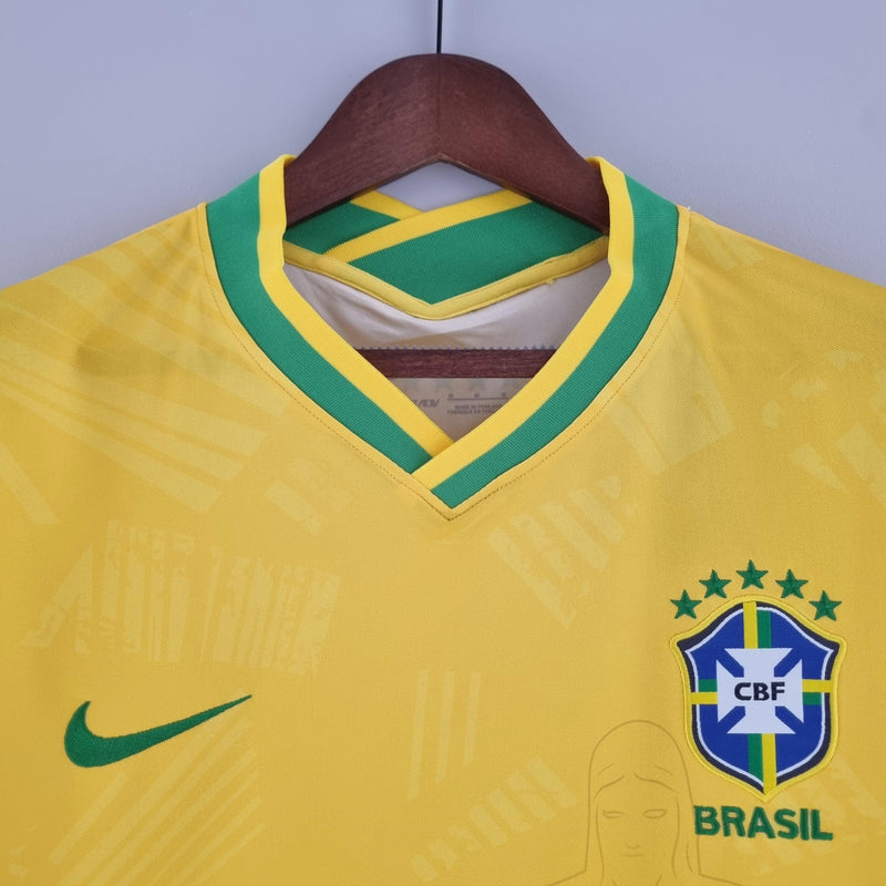 Camisola Seleção Brasil 2022/23 Edição Limitada Amarela